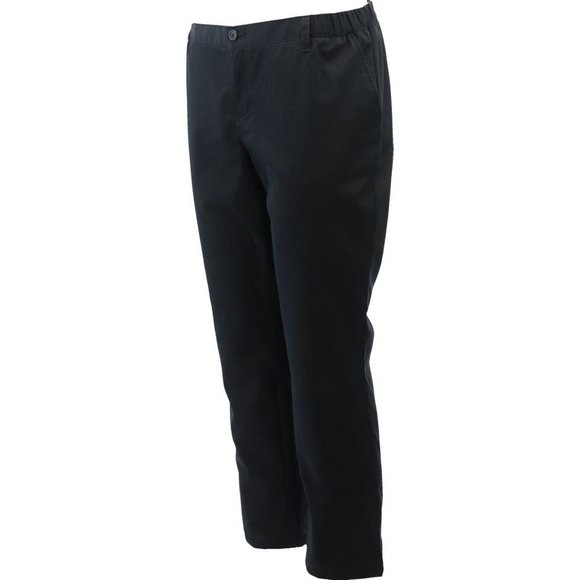 NWT LANDS' END UNIFORM GIRL'S IRON KNEE ELASTIC WAIST BLENDED CHINO PANTS 8 PLUS - Picture 2 of 8